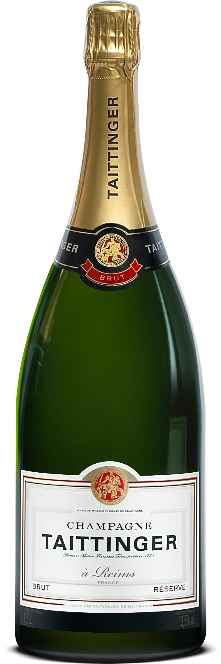 Champagne Taittinger Brut Réserve, Magnum (1.5L)