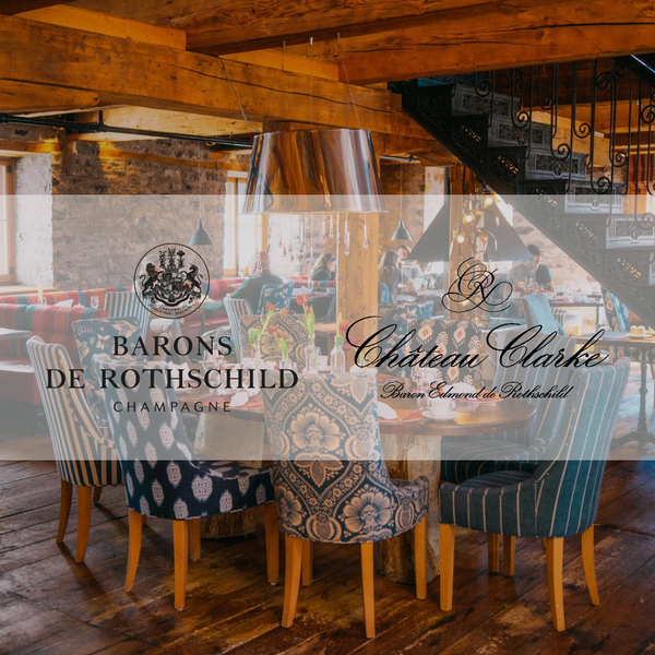 Grand Repas Champagne Rothschild & Château Clarke | Chez Muffy