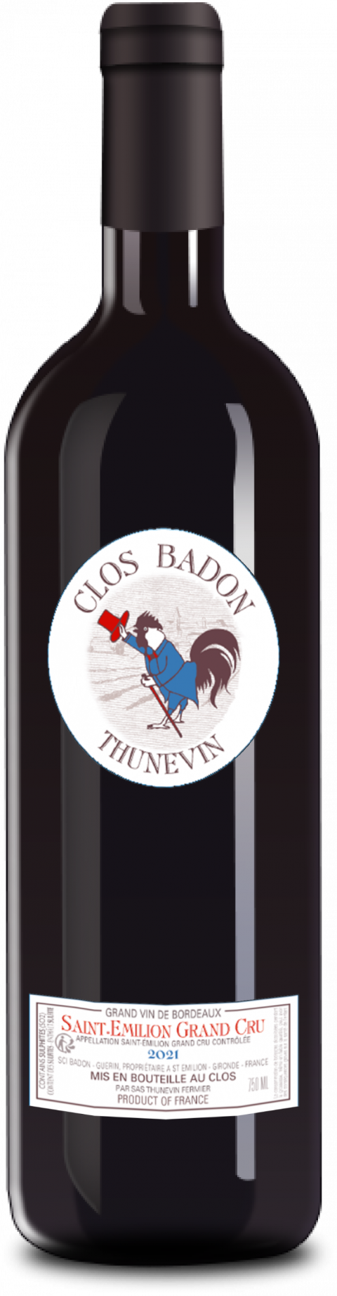 Saint-Émilion Grand Cru Clos Badon 2019, Thunevin