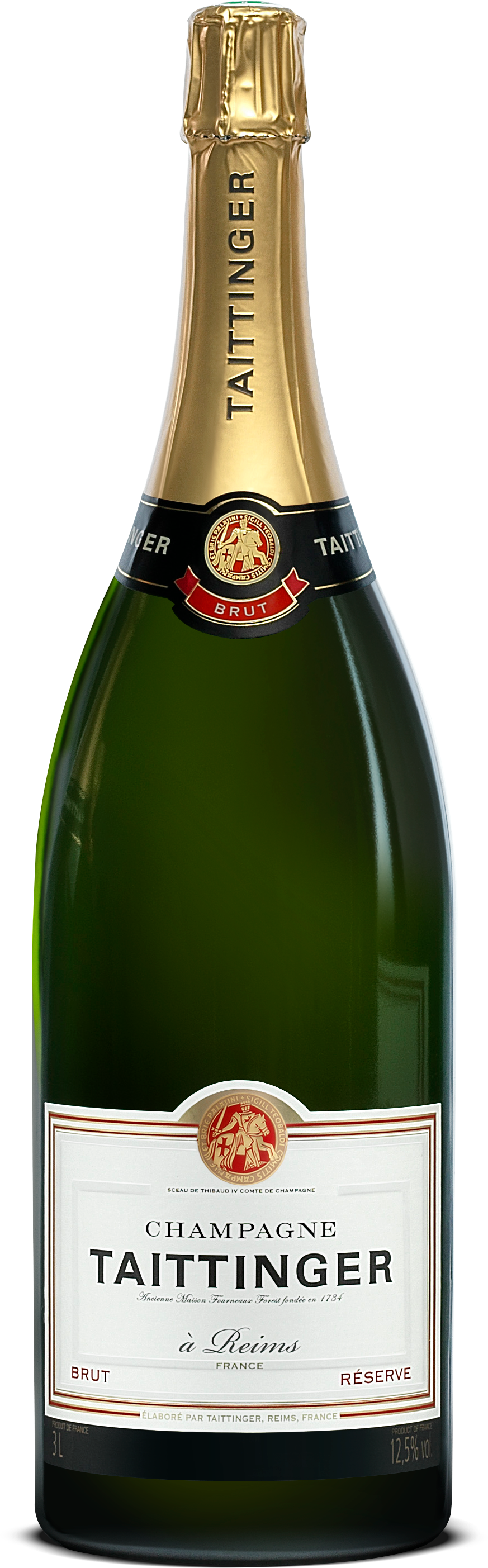 Champagne Taittinger Brut Réserve, Jeroboam (3L)